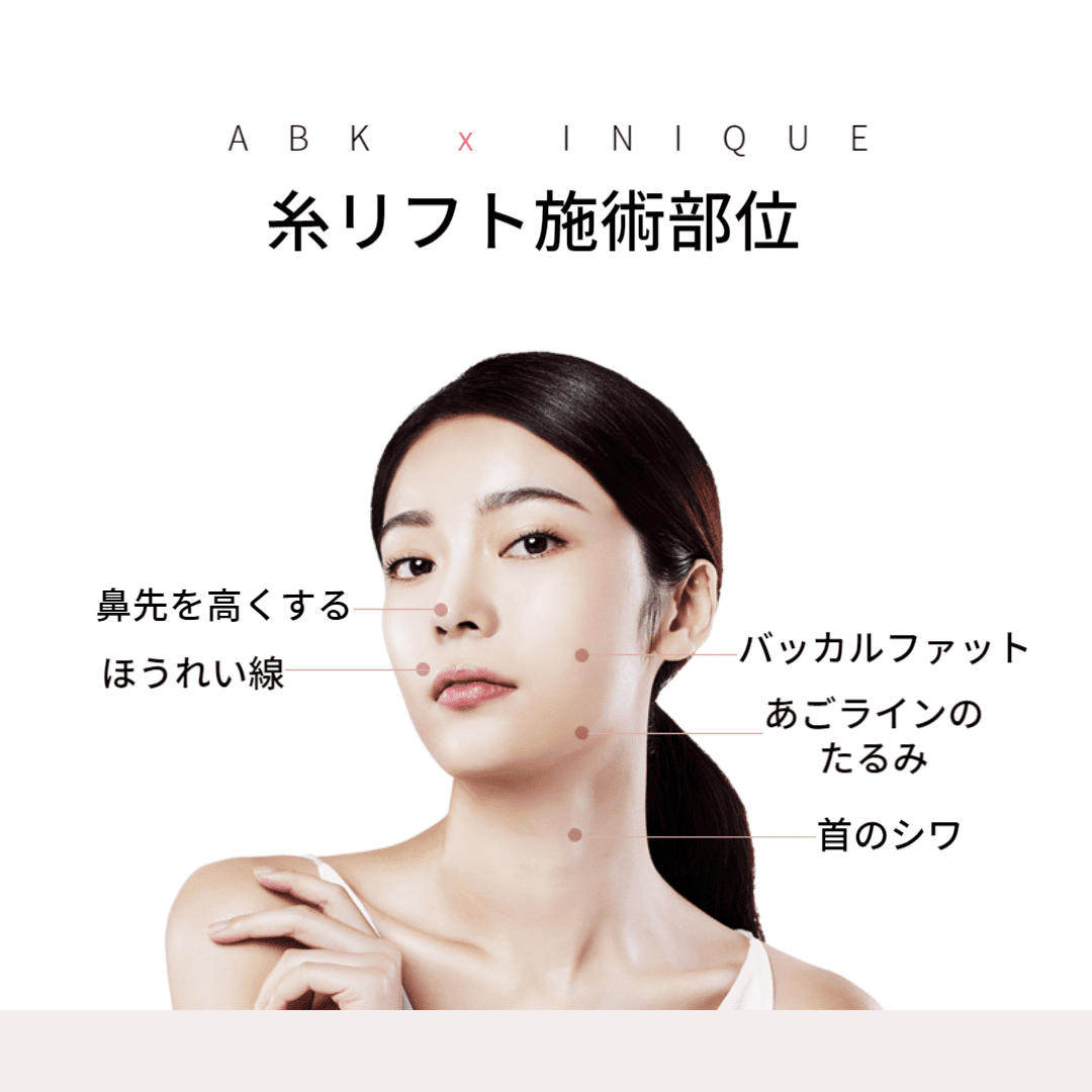 [アイニーク x ABK]♥たったの100円♥糸リフト - 画像 (2)