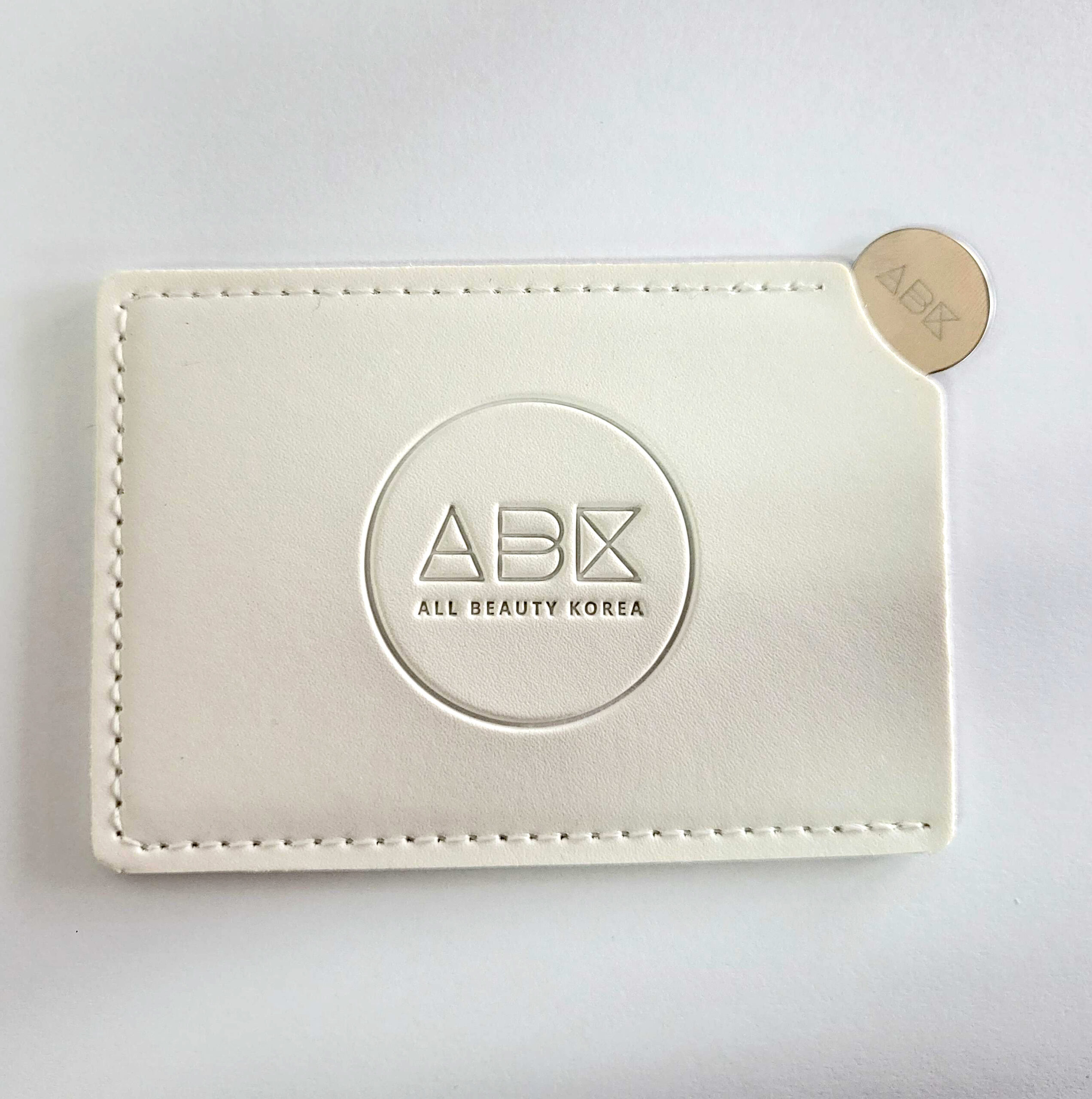 ABK 携帯用角形カードウォレットハンドミラー💳 - 画像 (4)