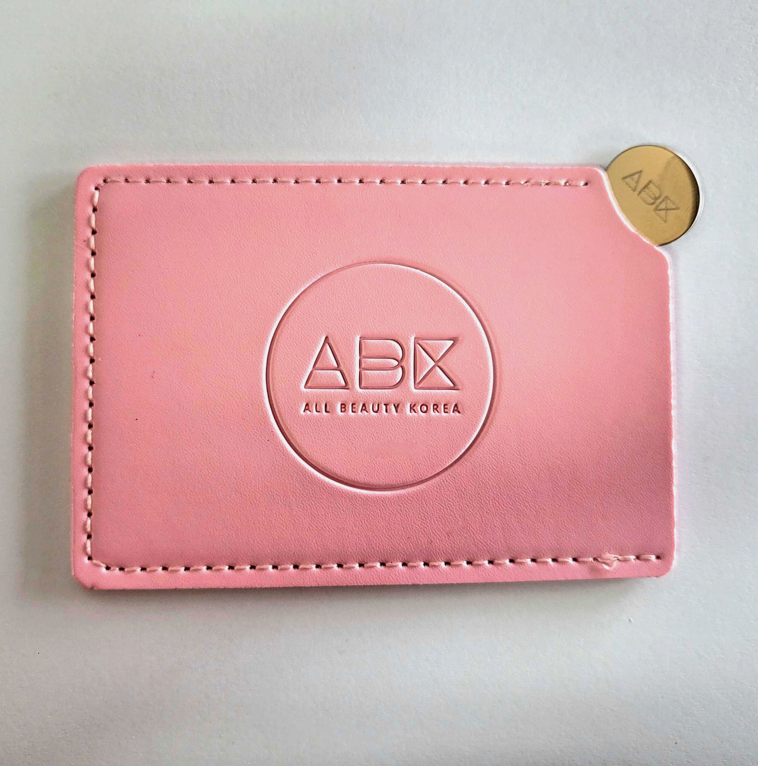 ABK 携帯用角形カードウォレットハンドミラー💳 - 画像 (3)