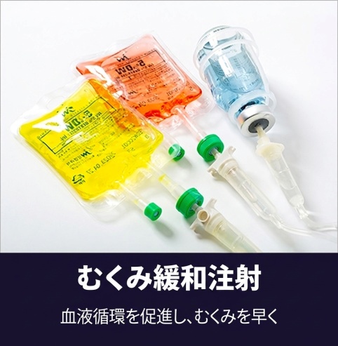 むくみ緩和注射