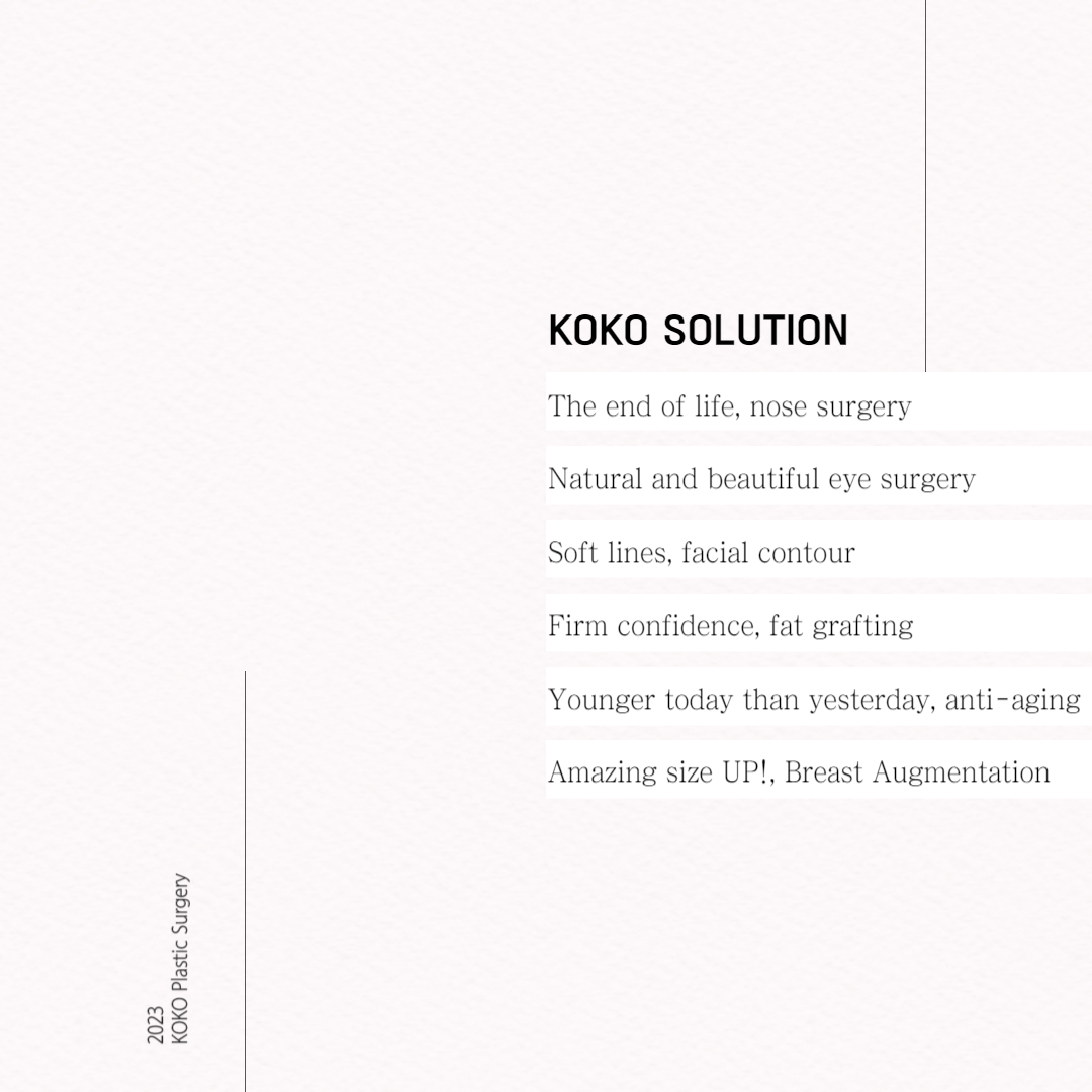KOKO Plastic Surgery procedure introduction