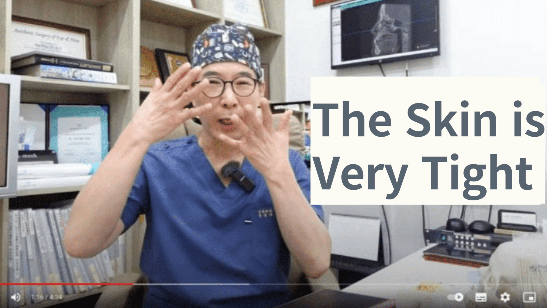The Lion Nose explained on Youtube by Dr. Cho Bae-jeong