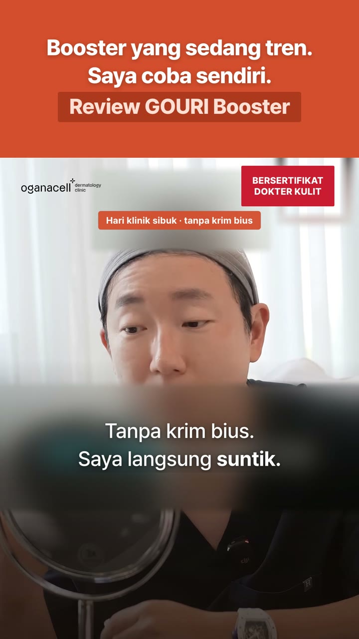 Saya coba GOURI Booster. Hari pertama.