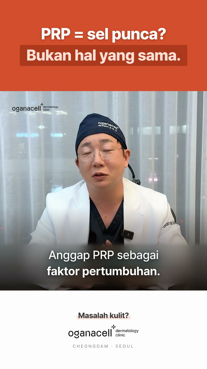 PRP bukan sel punca. Ini yang sebenarnya