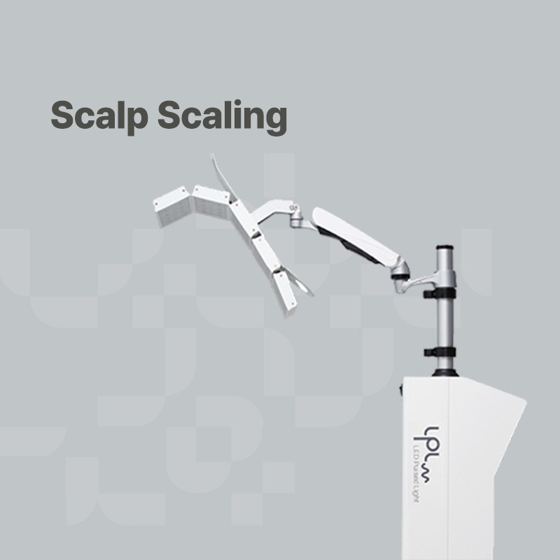 Scalp scaling device designed for deep scalp cleansing and treatment