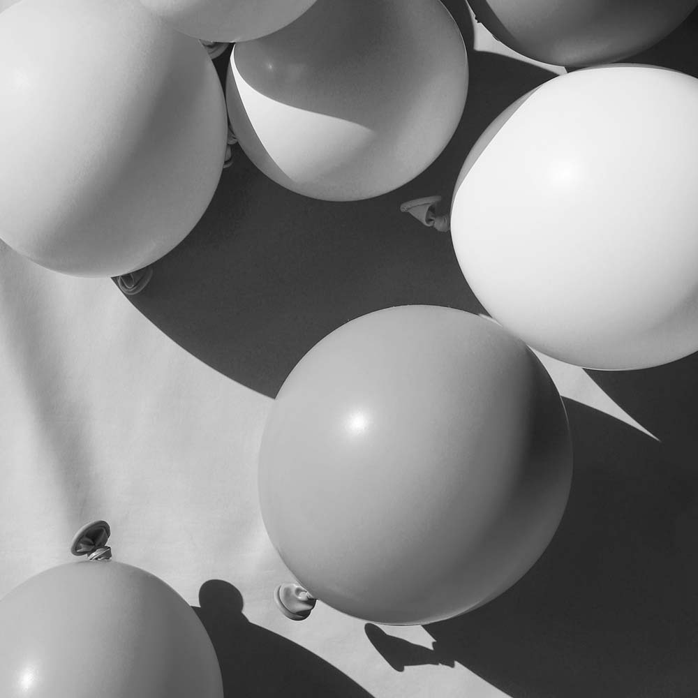 Assorted balloons symbolizing skin elasticity and rejuvenation