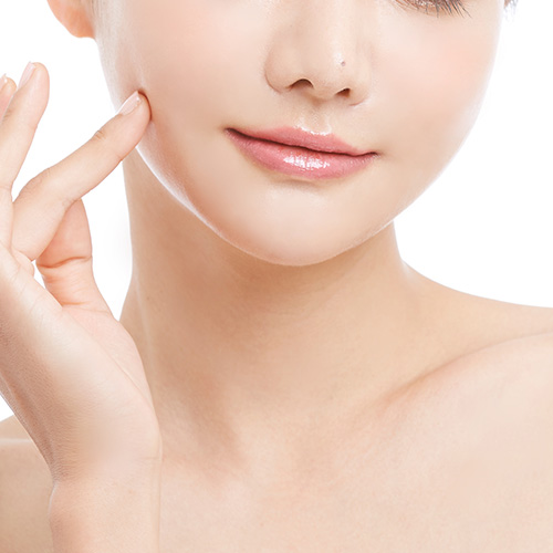 Image showing procedures for those who want to restore facial volume and look younger, featuring detailed treatment methods such as Face Line Injection, Neck Wrinkle Care, Botulinum Toxin (Botox), Facial Filler, and Sculptra.