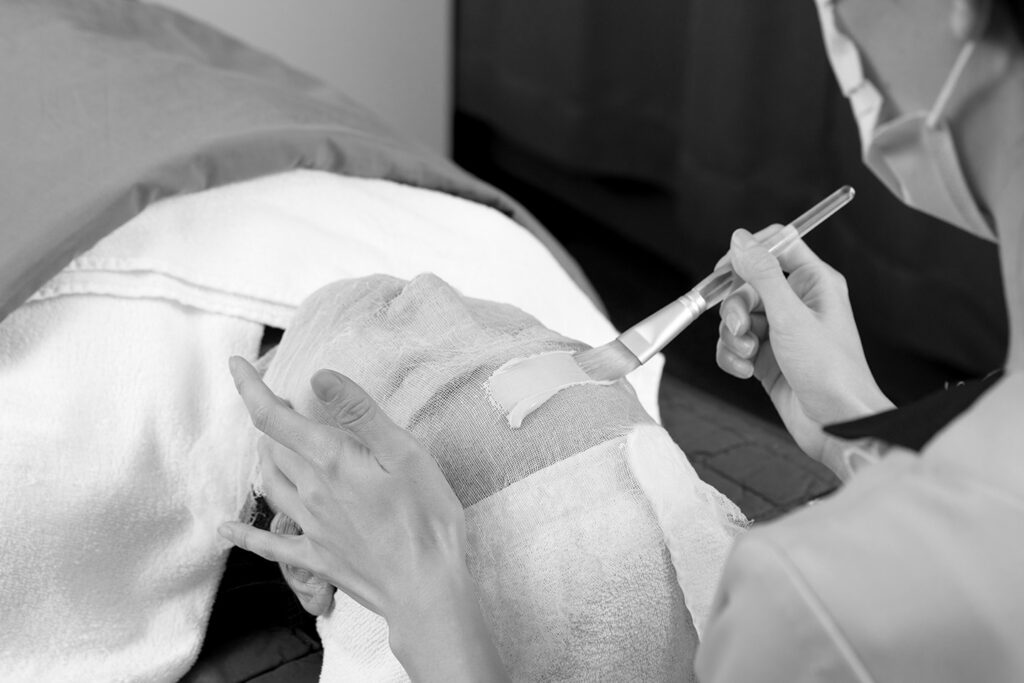 Professional medical aesthetic skin treatment by Oganacell using dermatologist diagnosis for healthier skin