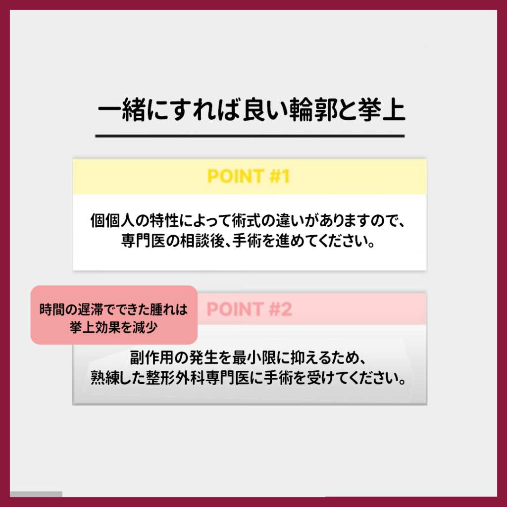 韓国顔面輪郭