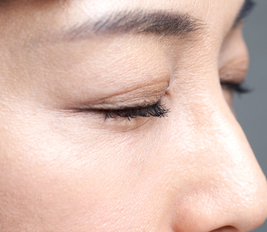 aging of the eyebrow muscles